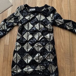 Sequin mini dress
